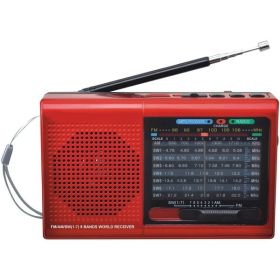 9 BAND BT/USB/SD RDIO RED