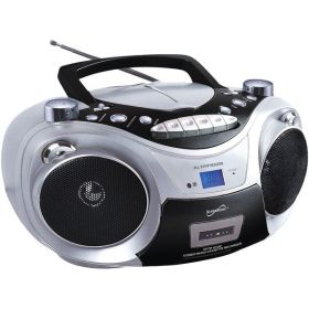 BT/MP3/CD/TAPE PLYR SLV