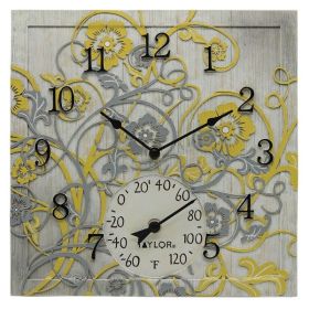 14X14 BEACHWOOD CLOCK