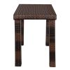 Bar Table Brown Gradient  ONLY table